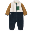 Load image into Gallery viewer, Nolano Pile Jumpsuit - Classic navy multi mix
