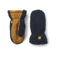 Load image into Gallery viewer, Grethe Pile Gloves - Classic navy multi mix
