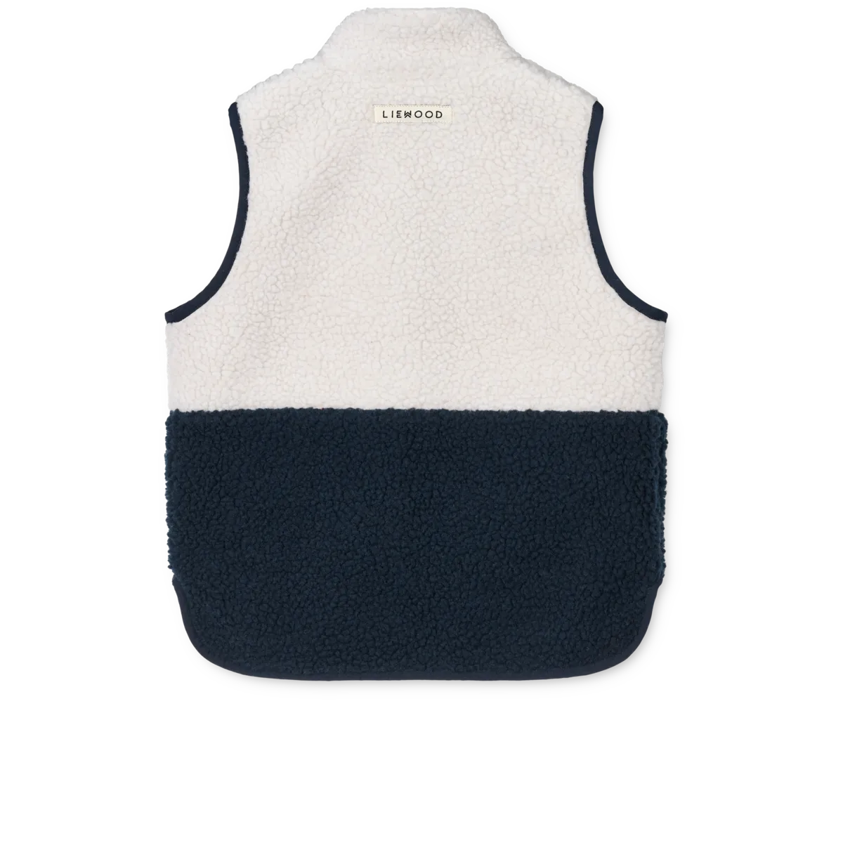 Vada Pile vest - Classic navy multi mix