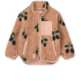 Load image into Gallery viewer, Nolan Pile Jacket - Berry / Pale Tuscany

