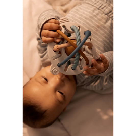 Hakim Silicone Mix Rattle - Sandy Multi Mix