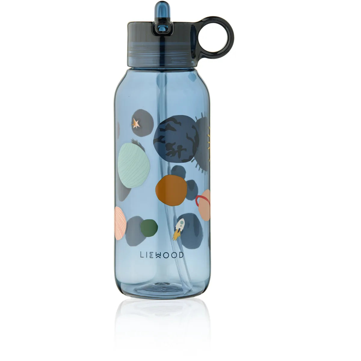 LIEWOOD Yang Tritan Water Bottle 500ml - Universe / Classic navy