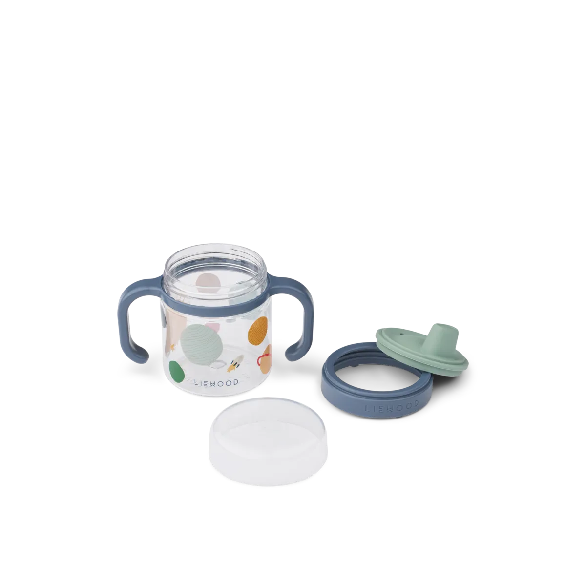 LIEWOOD Kylo Tritan Sippy Cup 280ml - Universe / Classic navy