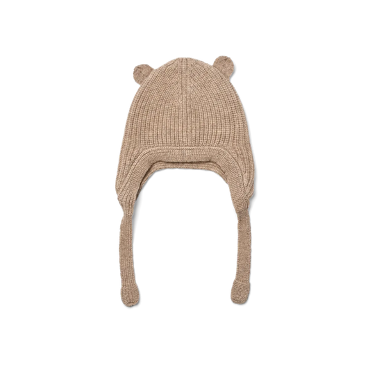 LIEWOOD Aviana Baby Bonnet - Oat Melange