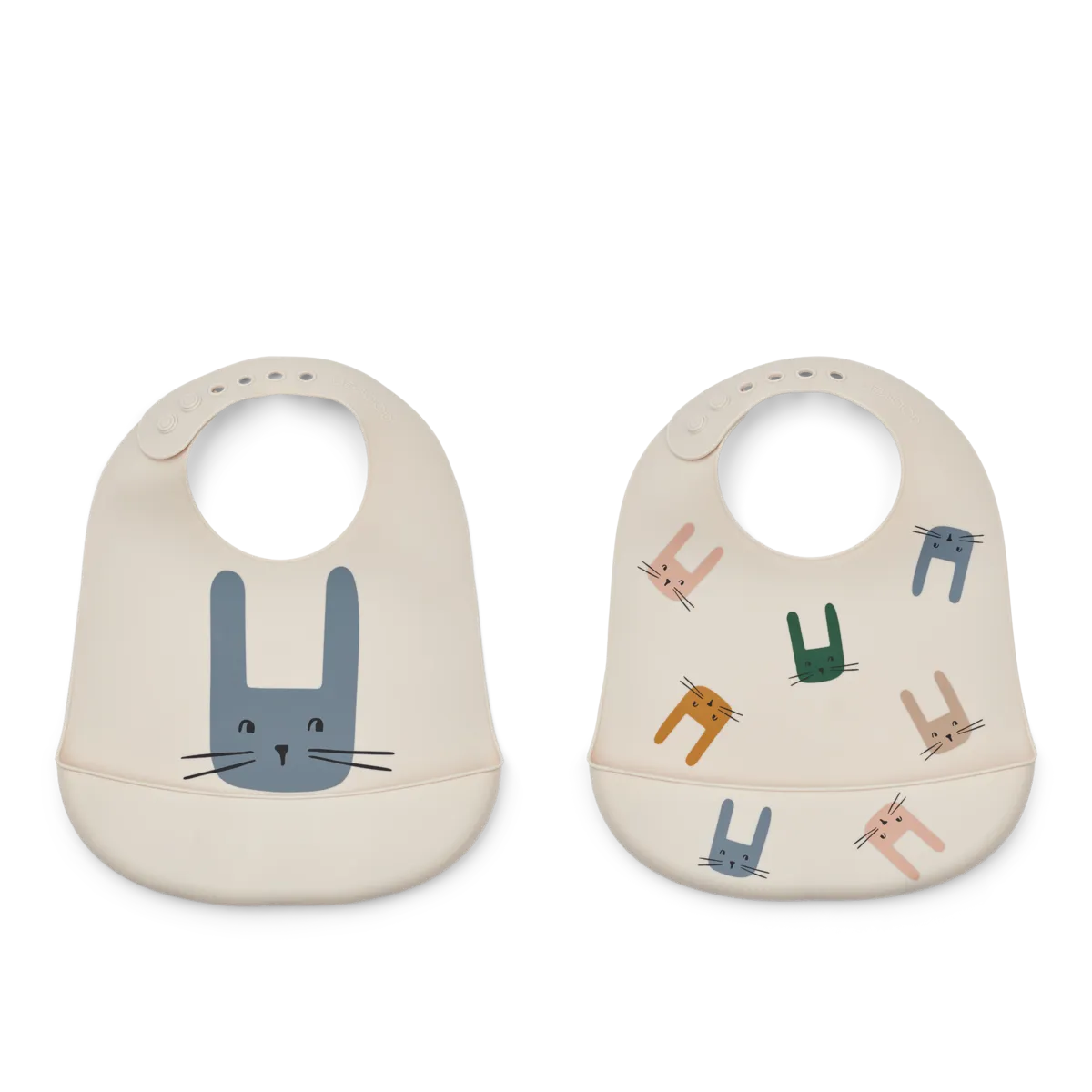 Liewood Tilda 2-Pack Silikon Smekke - Bunny