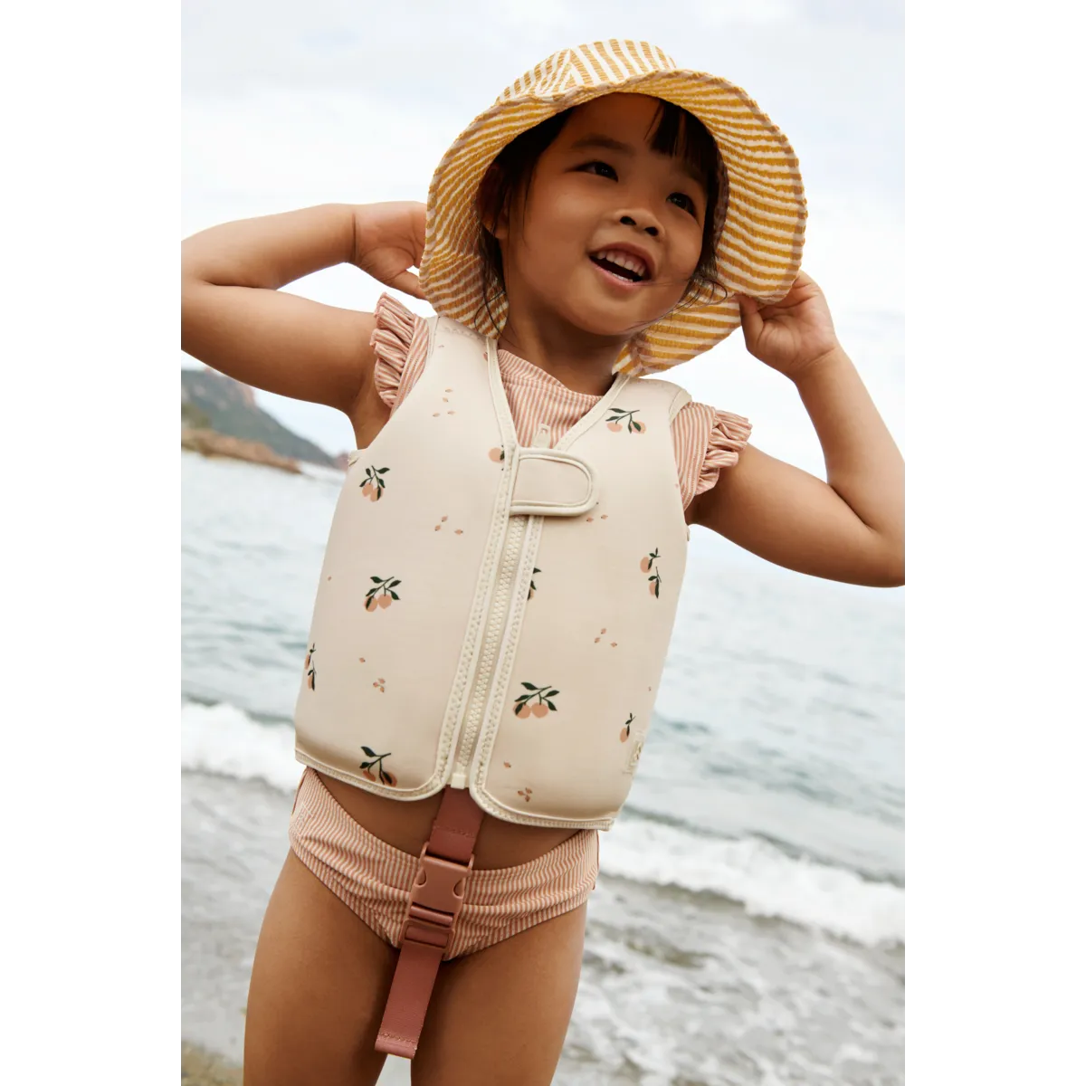 LIEWOOD Dove Swim Vest - Peach / Sea Shell