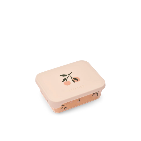 LIEWOOD Ako Tritan Snack Box - Peach / Sea Shell