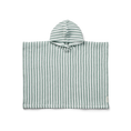 Load image into Gallery viewer, LIEWOOD Paco Poncho - Stripes Peppermint/White
