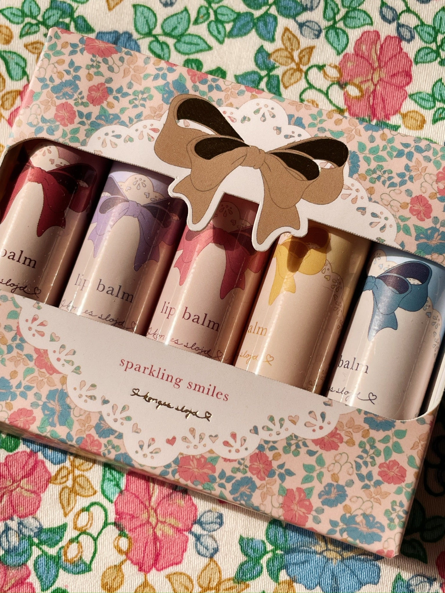 Konges Sløjd Glitter Lip Balm 5-Pack