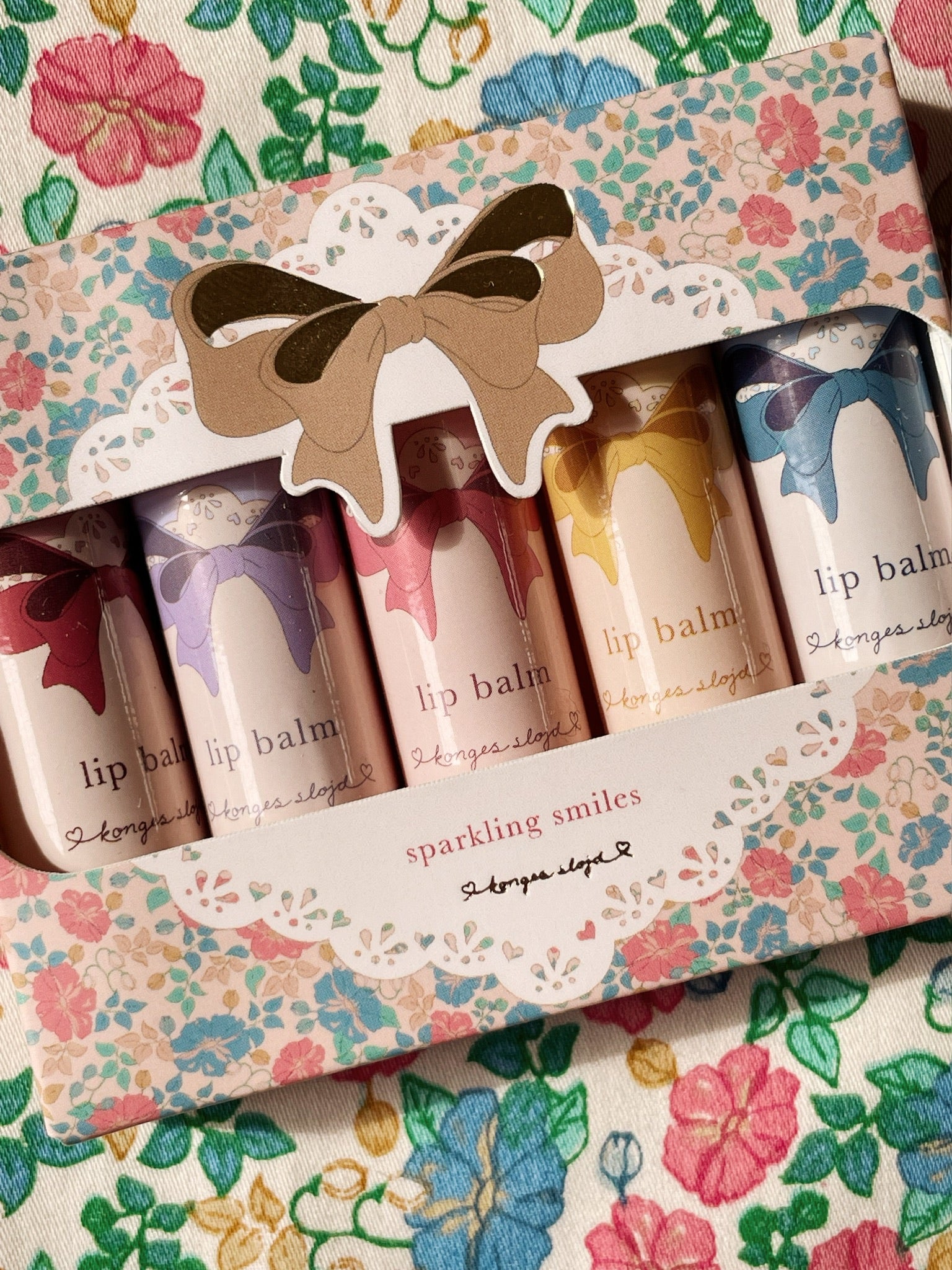 Konges Sløjd Glitter Lip Balm 5-Pack