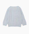 Load image into Gallery viewer, LIVLY Cable Knit Cardigan - Light Blue
