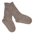 Load image into Gallery viewer, GoBabyGo Non-Slip Alpaca Sokker - Walnut
