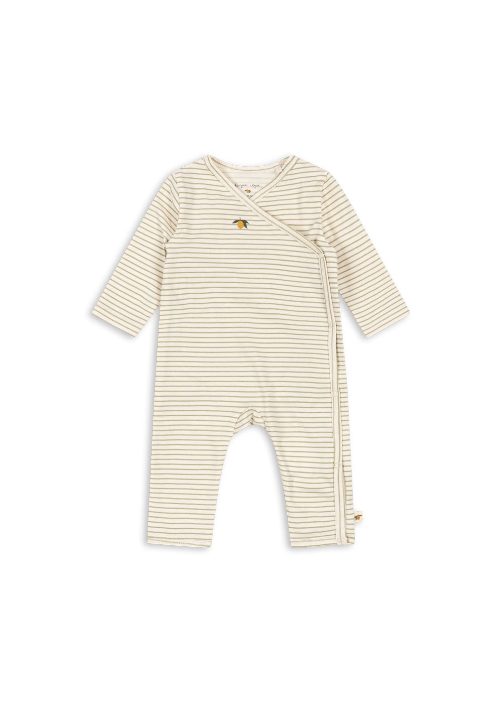 Konges Sløjd Basic Newborn Onesie - Tea Stripe