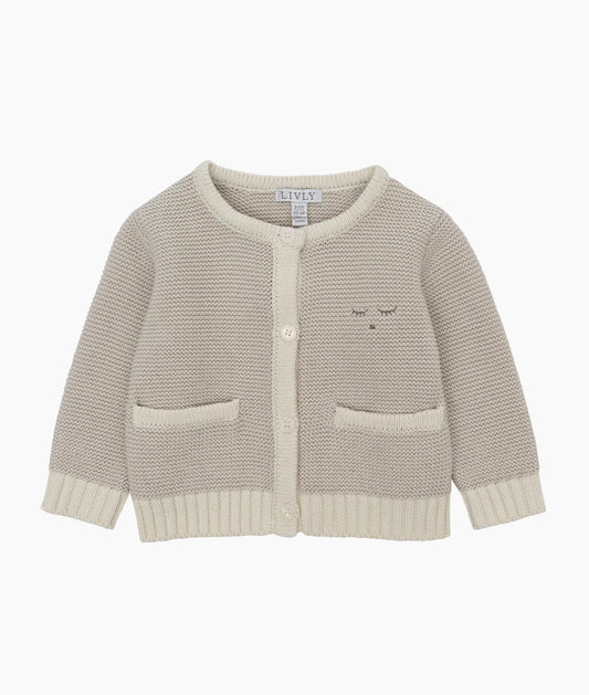 LIVLY Sam Cardigan - Oatmeal