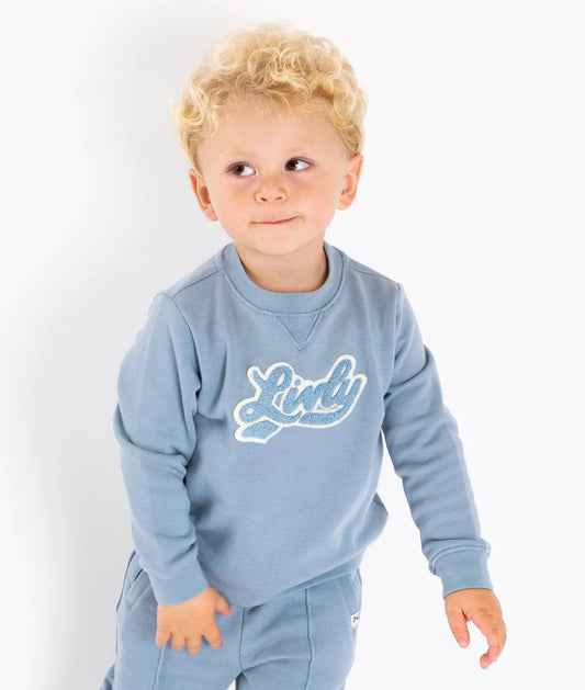 Knox Sweatshirt - Dusty Blue