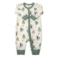 Load image into Gallery viewer, Joha Jumpsuit Ull/Bambus - Off White/Green
