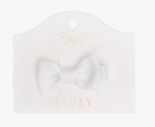 LIVLY Small Bow - Snow Angel