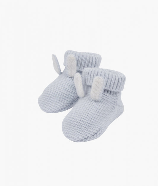 LIVLY Chasmere Bunny Booties - Blue