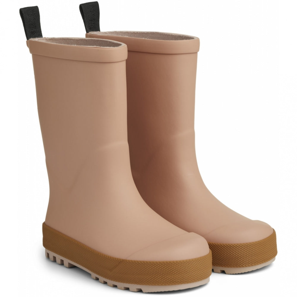 River Rain Boot - Dark Rose/Mustard Mix