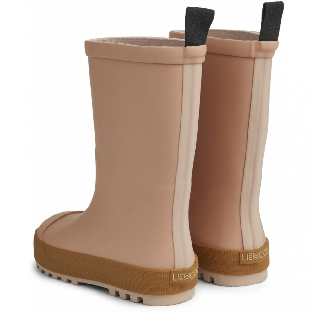 River Rain Boot - Dark Rose/Mustard Mix