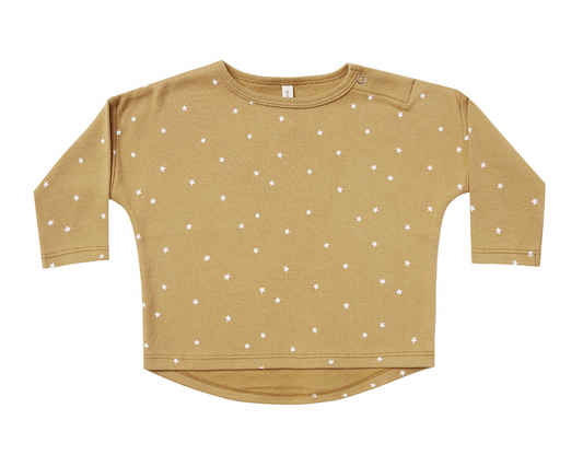 Quincy Mae - Longsleeve Tee - Gold