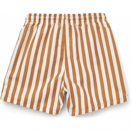 LIEWOOD Duke Board Shorts - Mustard/White