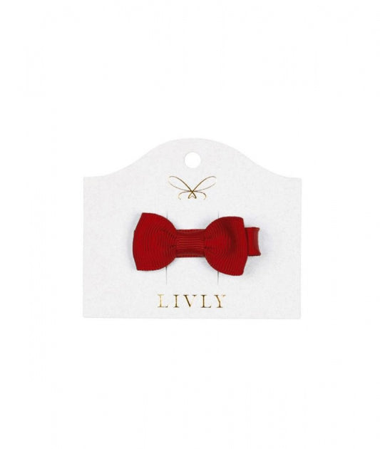 LIVLY Small Bow - Scarlet