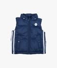 Load image into Gallery viewer, Hooded Puffer Vest - Navy

