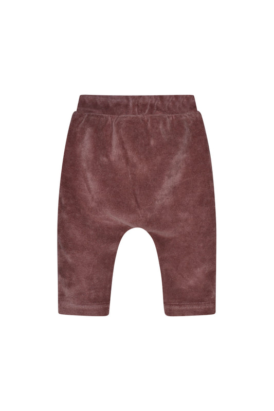 Ash Velour Leggings - Dark Ginger
