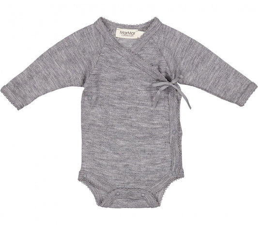 MarMar Belita Wool Pointelle - Grey Melange
