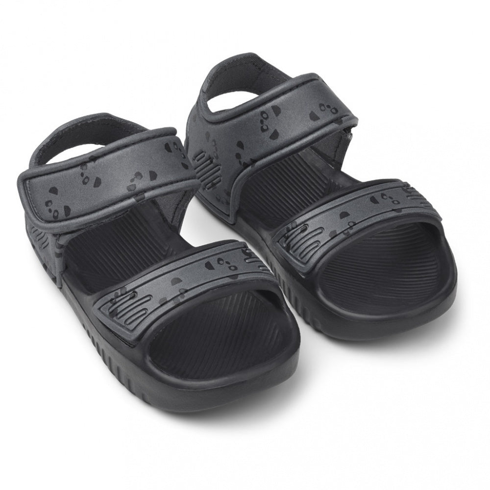 LIEWOOD Blumer Sandal - Panda Stone Grey