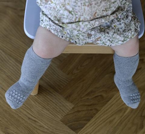 Non-Slip Socks - Mørk Grå