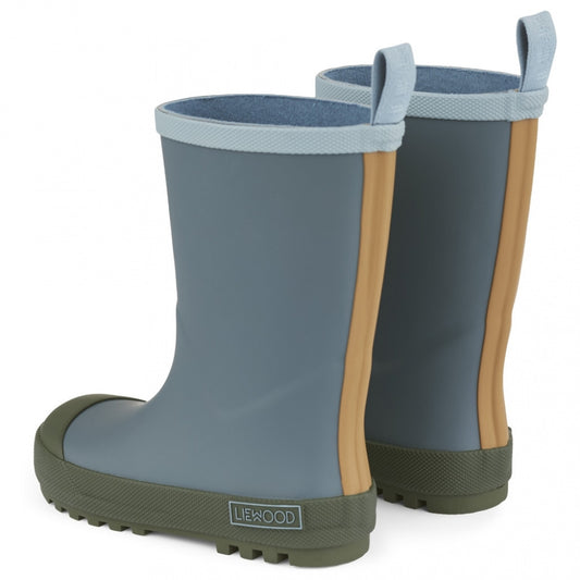 River Rain Boot - Whale Blue Multi Mix