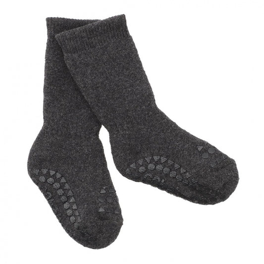 Non-Slip Socks - Mørk Grå