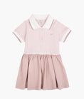 Load image into Gallery viewer, Polo Dress - Mauve chalk/shadow grey
