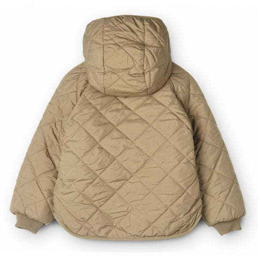 Jackson Reversible Jacket - Oat/Golden Caramel Mix