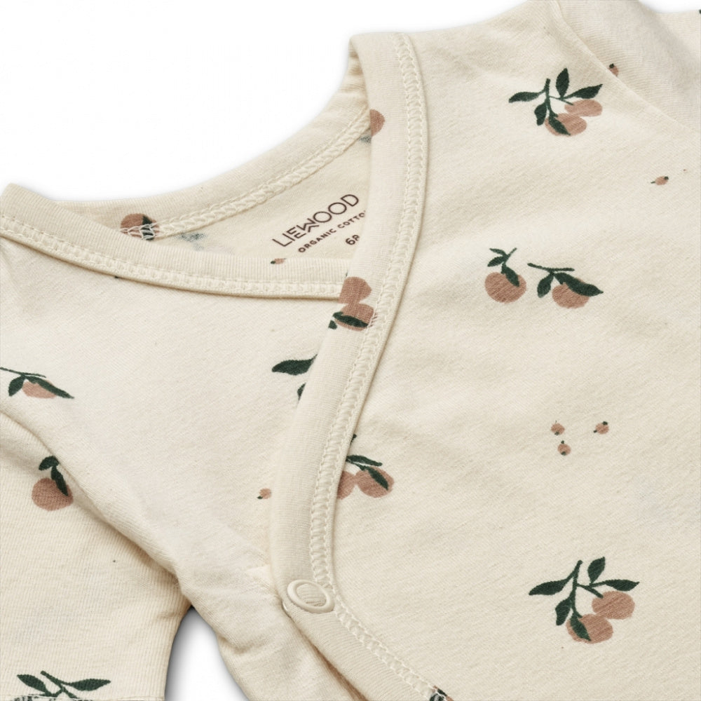 LIEWOOD Hali Crossed Body SS 2-Pack - Peach/Sea Shell Mix
