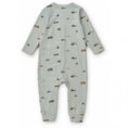 Load image into Gallery viewer, LIEWOOD Birk Pyjamas Jumpsuit - Vehicles/Blue fog
